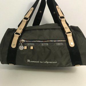 LeSportsac x Tokidoki Mini Duffle Tote Bag Grey